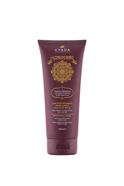Hyalurvedic Impacco Riflessante per Capelli Castani