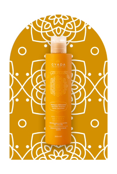 Hyalurvedic Shampoo Riflessante per Capelli Biondi 2