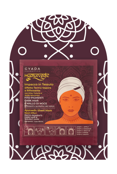 Hyalurvedic Impacco Riflessante per Capelli Castani in... 2