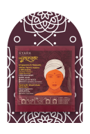 Hyalurvedic Impacco Riflessante per Capelli Castani in Cuffia Effetto Termo-Vapore