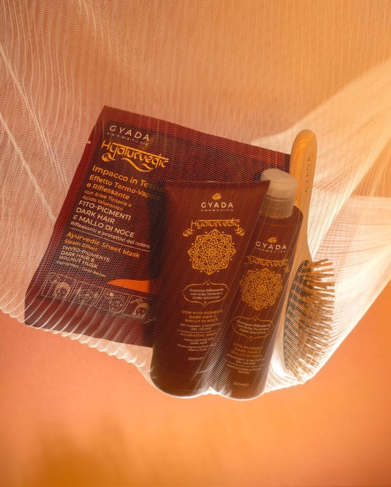 Hyalurvedic Highlighting Mask For Brown Hair