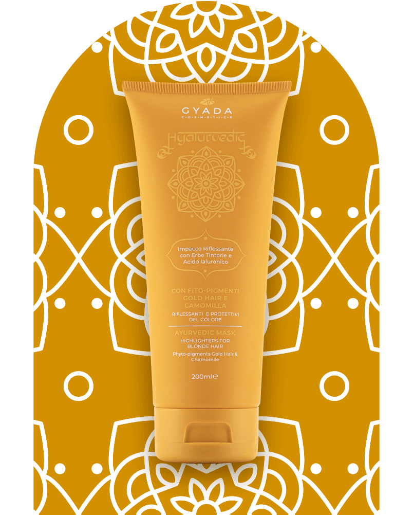 Hyalurvedic Impacco Riflessante per Capelli Biondi