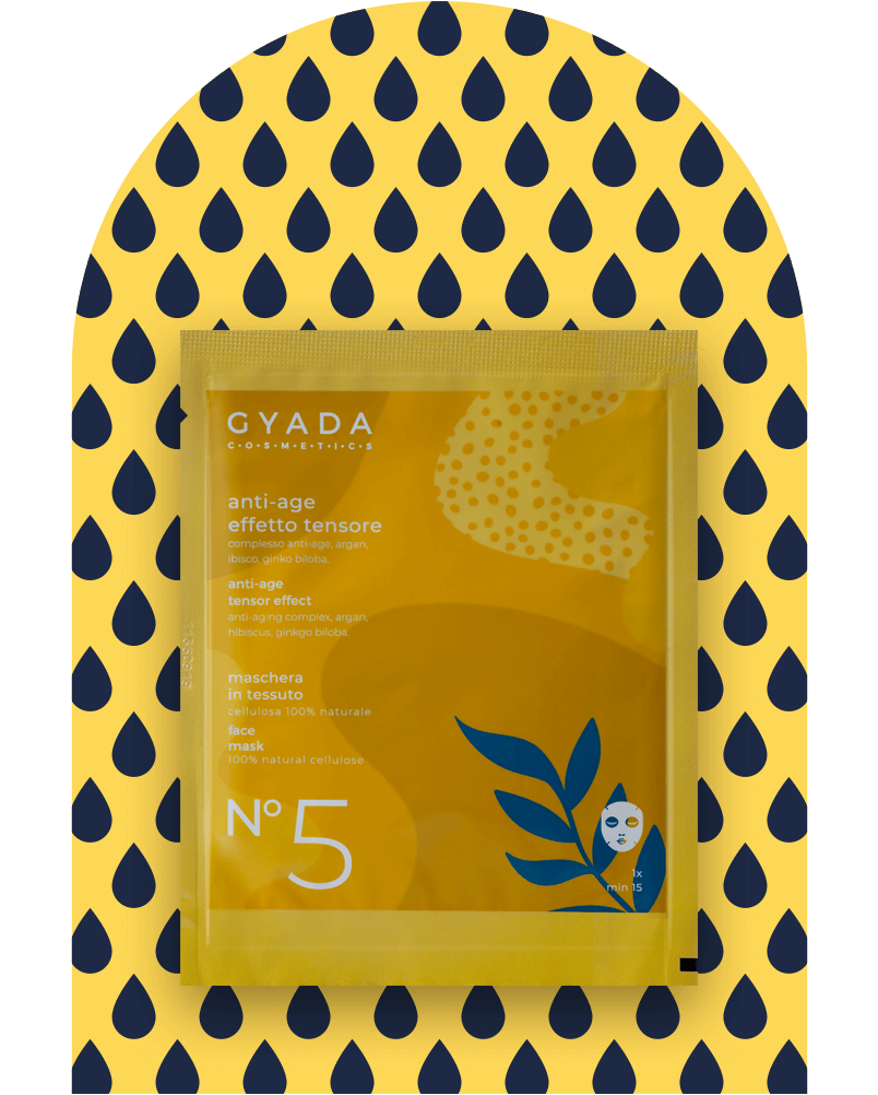 Maschera in Tessuto n.5 - Anti-Age Effetto Tensore