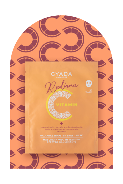 MASCHERA VISO ILLUMINANTE IN TESSUTO 2