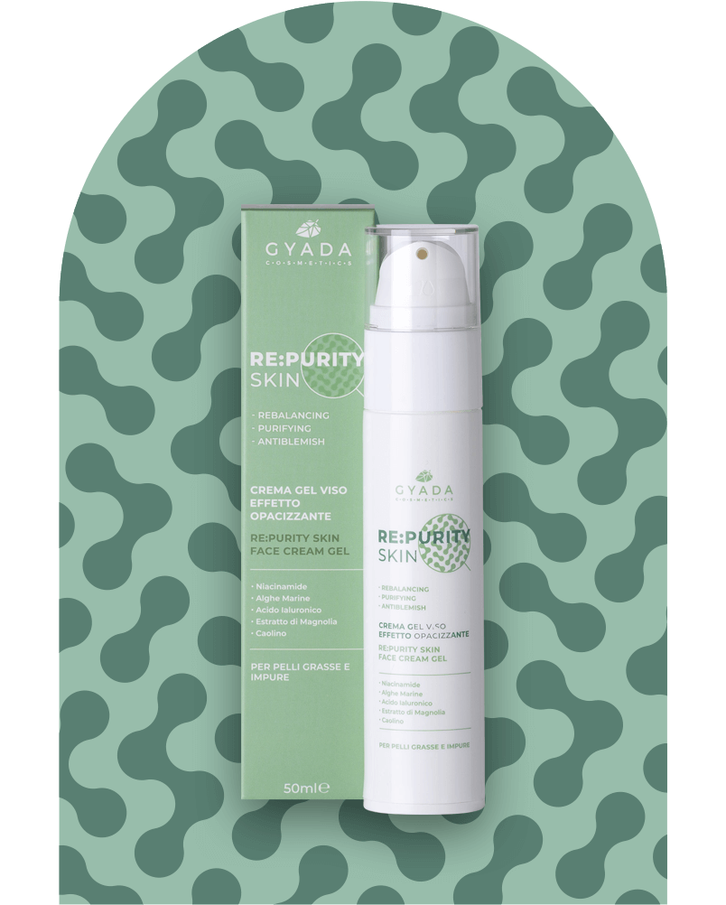 Mattifying face cream for oily skin