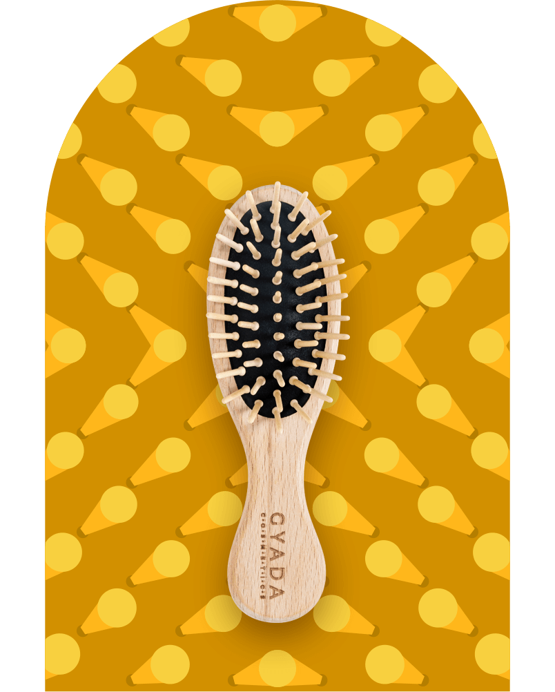 Spazzola Ovale Piccola da viaggio