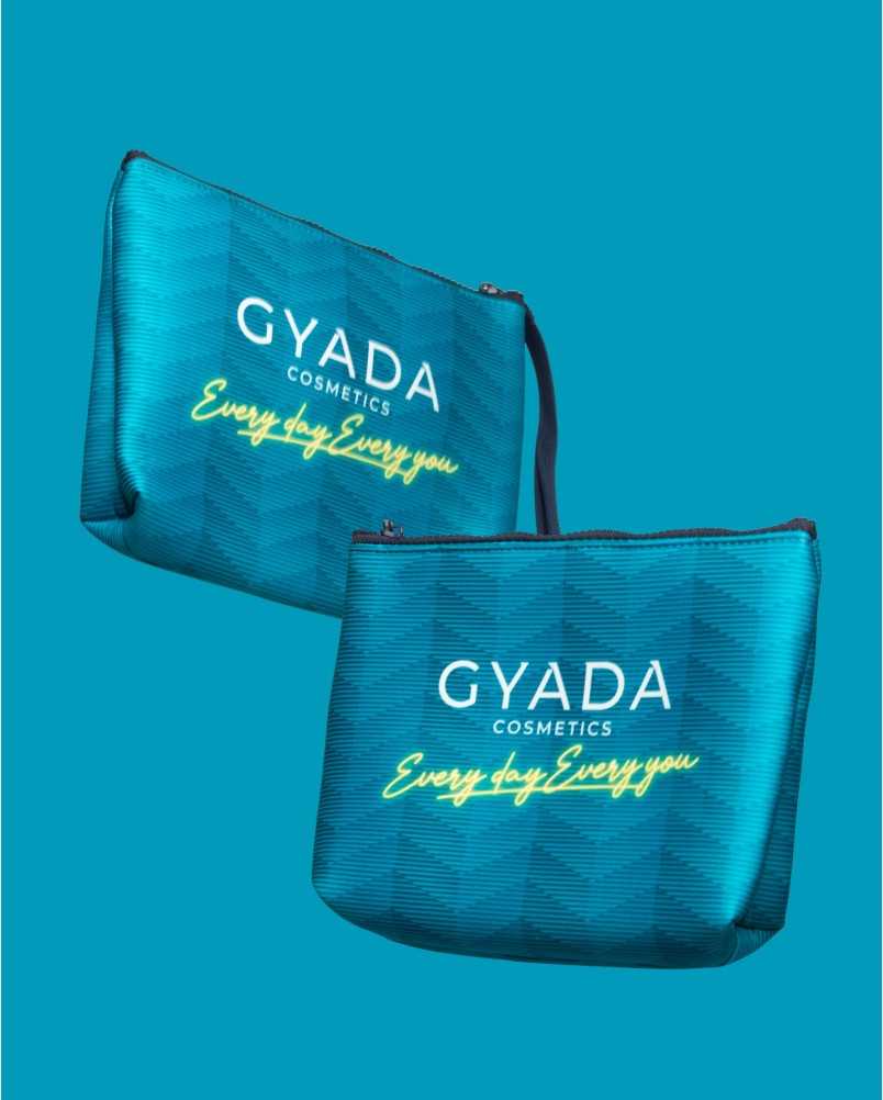 Pochette Teal Stripes