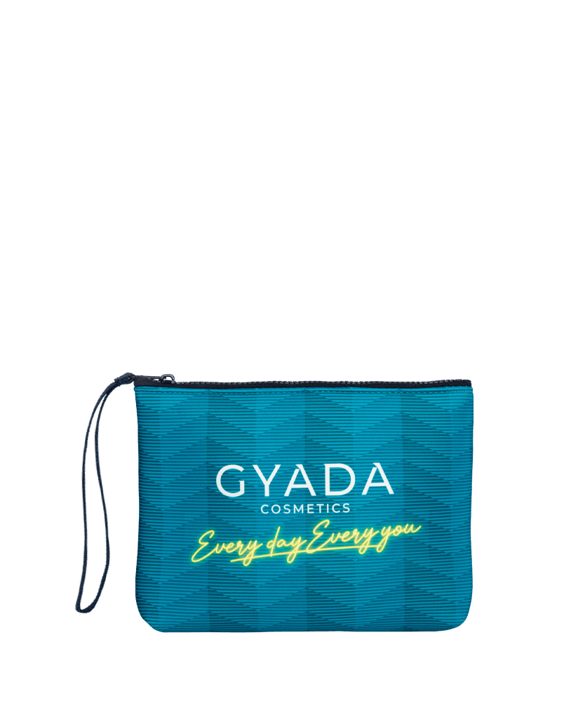 Pochette Teal Stripes