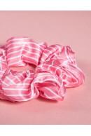 Pink Stripes Scrunchie