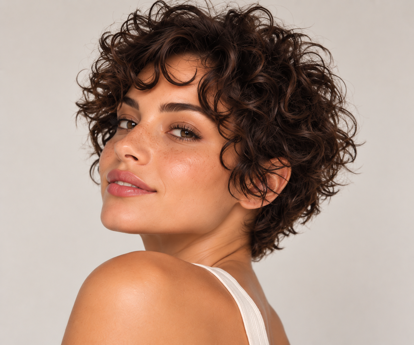 5. Curly Pixie: il taglio corto per capelli ricci