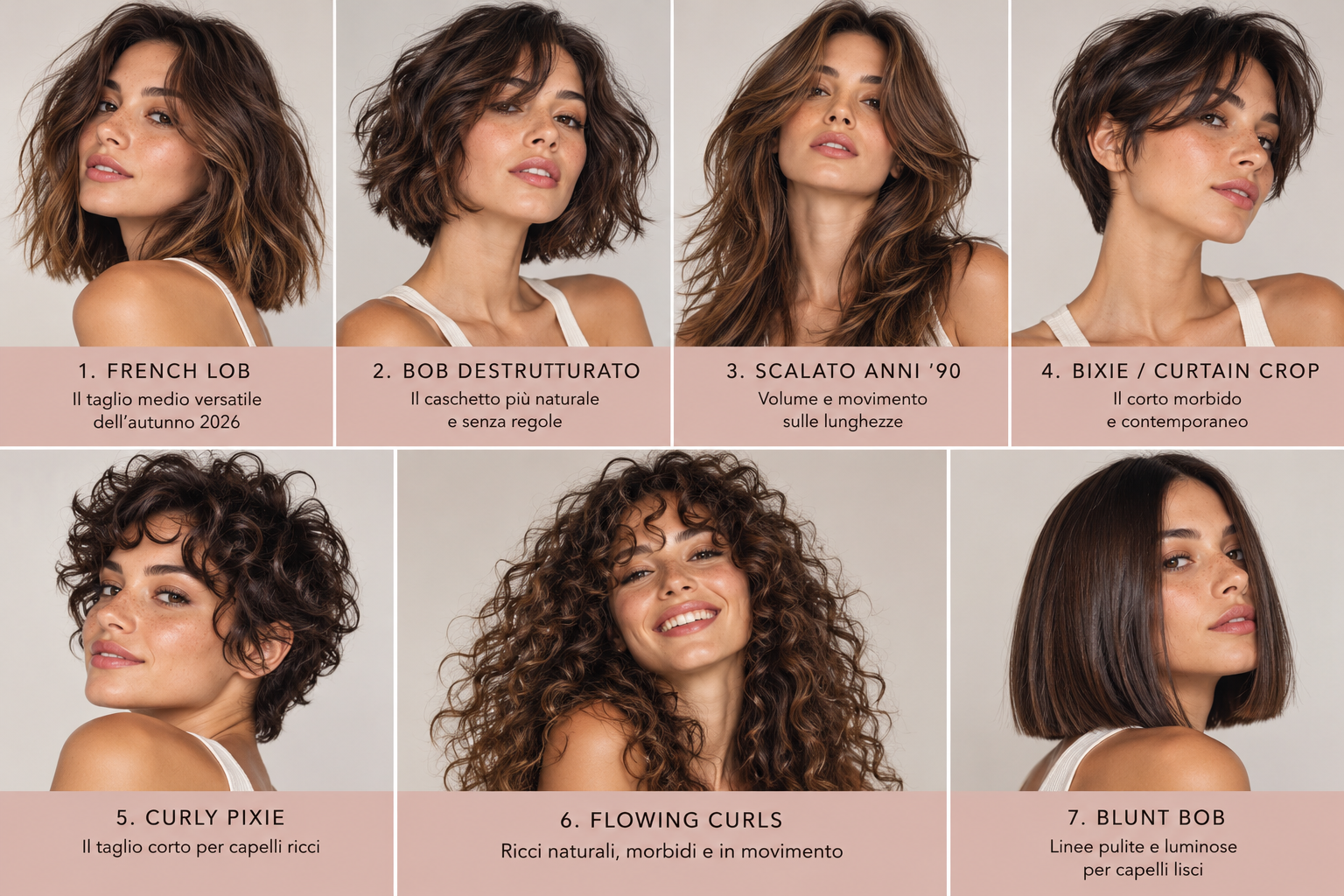 Tagli capelli Autunno Inverno 2026-2027, tutte le tendenze