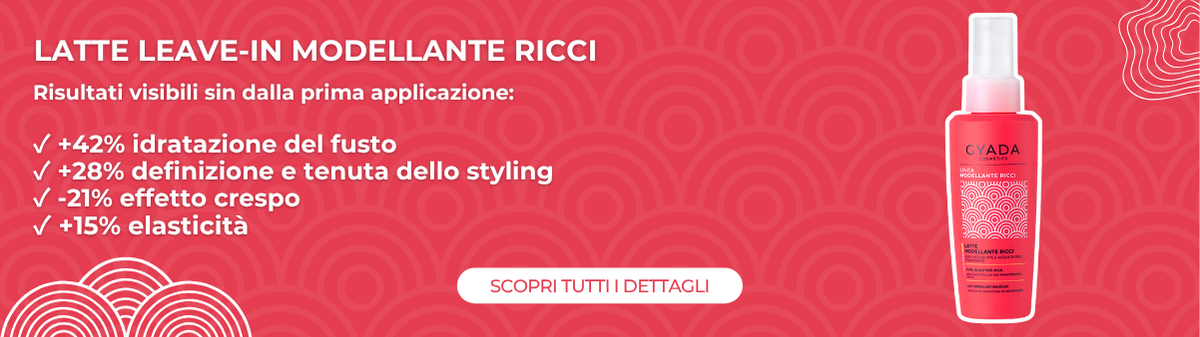 Latte leave-in per capelli ricci in estate