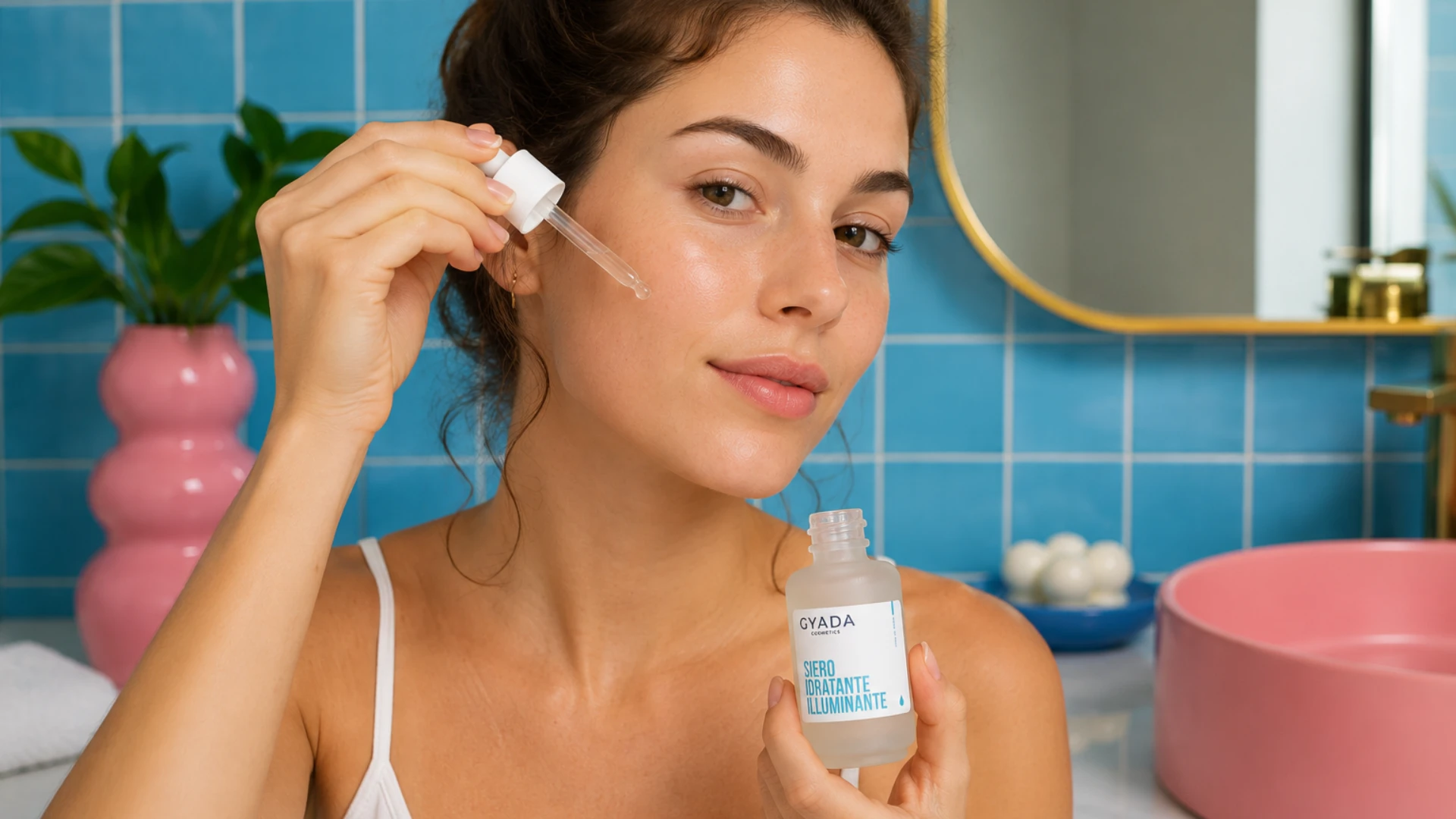 Siero Idratante Illuminante con Acido Ialuronico e Vitamina C