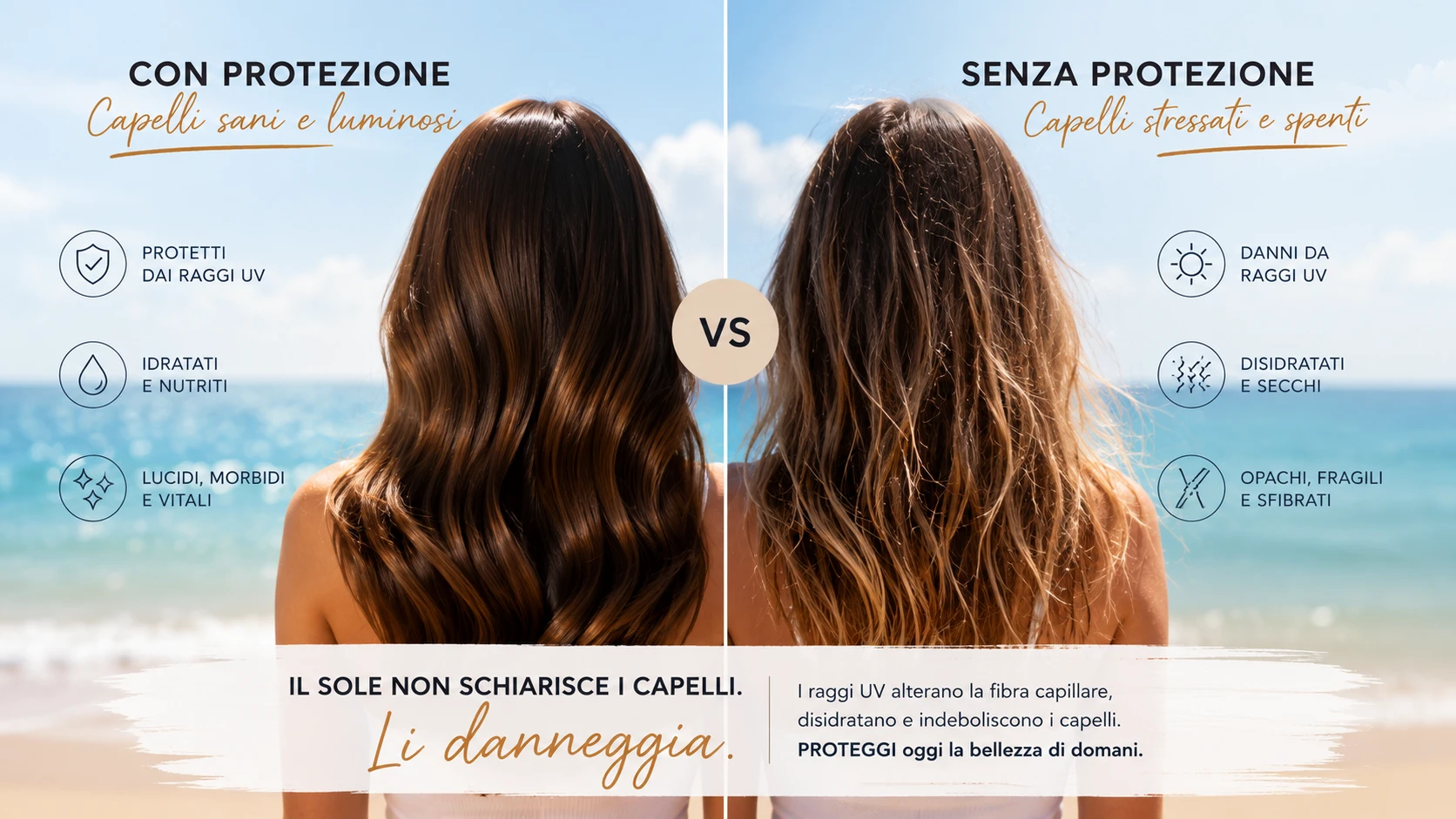 Le schiariture “naturali” del sole non sono un beneficio