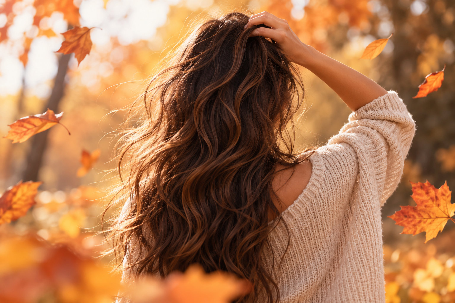 Caduta dei capelli in autunno: il perché della perdita e come rinforzare i ricci